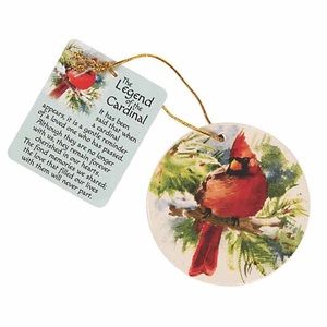 Cardinal nwt Legend of the Cardinal Ornament Christmas nwt